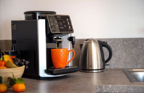 Komfort küsst Natur Skyline Ferienwohnung bei Aschaffenburg - Foto 8