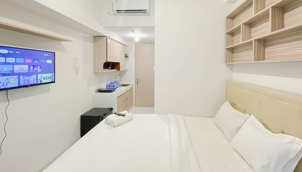 Warm And Simply Look Studio Tokyo Riverside Pik 2 Apartment - Foto 3, Habitación