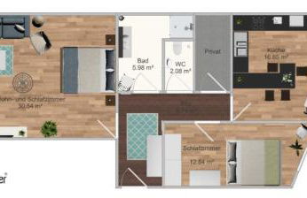 Ferienwohnung Stadtplatz 25 - Foto 9