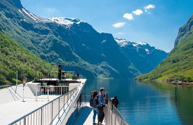 Geführte Tagestour - Nærøyfjord Kreuzfahrt, Flåm & Stegastein Aussichtspunkt - Foto 2