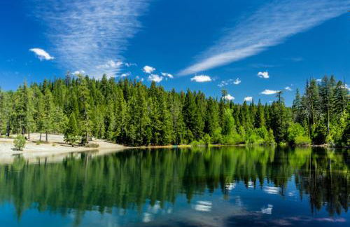 A Lovely Cabin House at Way Woods Retreat with Outdoor Hot Tub! - By Sacred Hub MGMT - Foto 16