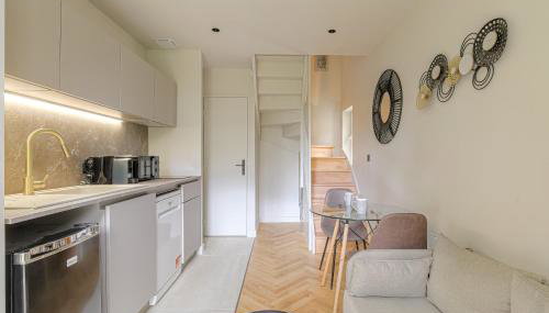 Joli duplex avec jardin, 2 personnes, Écully - Foto 2, stove