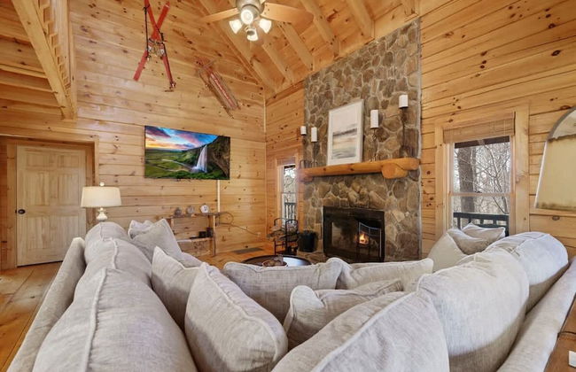 Spacious Luxury Lake Blue Ridge Forest Cabin an spa - Foto 11