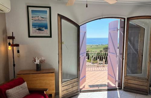 villa vue mer avec piscine et jardin arboré - Foto 12