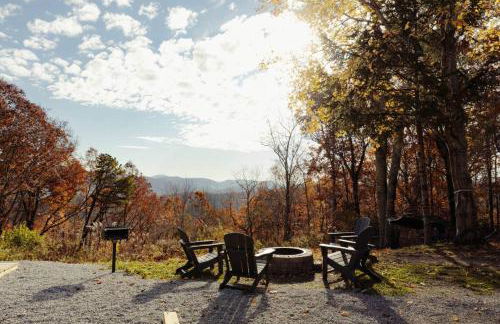 Asheville Luxury Glamping Dome - Mountain Views, and Hot Tub! - Foto 13