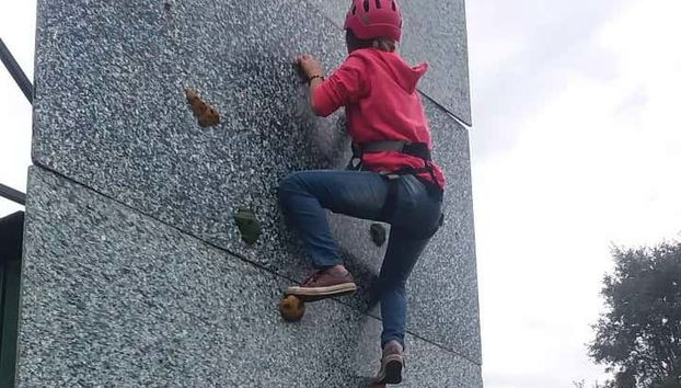 Tour de aventura en la presa de Umécuaro - Foto 4, Escalando un muro vertical