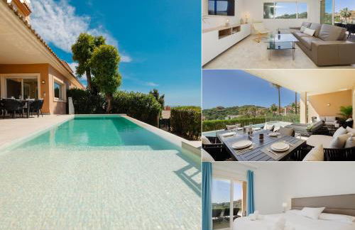 Private heatable infinity pool with sea views in La Mairena, Marbella - Foto 1