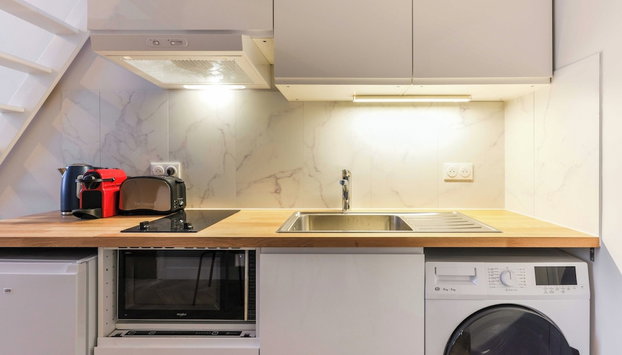 Comfortable Apartment - 1br/3p - Europe - Foto 3, Cocina privada