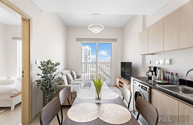 WelHome - Breathtaking View 1BR Apt in Damac Hills 2 - Foto 16