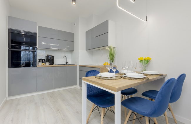 Dark Blue and Grey Apartment by Renters - Foto 14