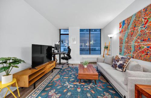 FiDi 1 BR w Work Setup by Anyplace - 11729 - Foto 1