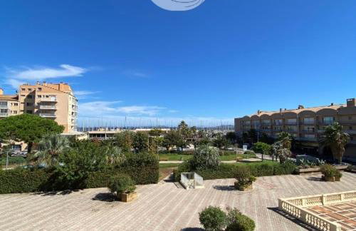 Studio Parc - Vue mer et sur la marina du port - Foto 13