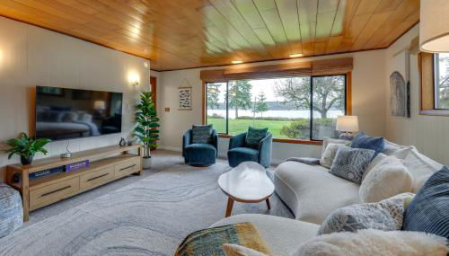 Beach and Bay Access! 5-Acre Whidbey Island Retreat - Foto 5