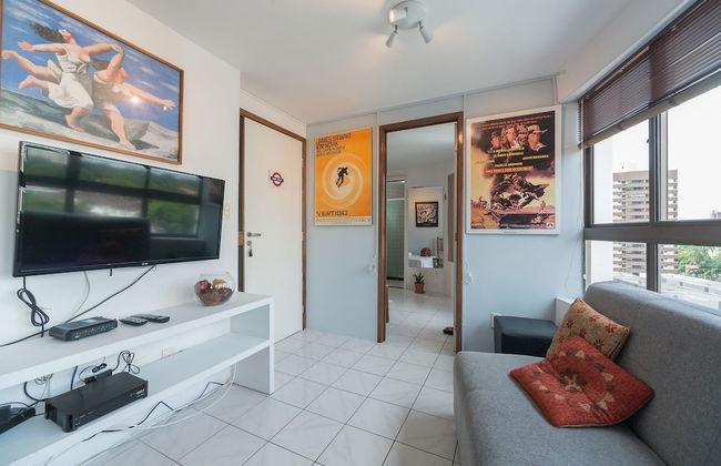 Ótimo Flat Bairro da Jaqueira Recife até 3 pessoas O Coração Verde da Cidade PBO902 - Foto 11