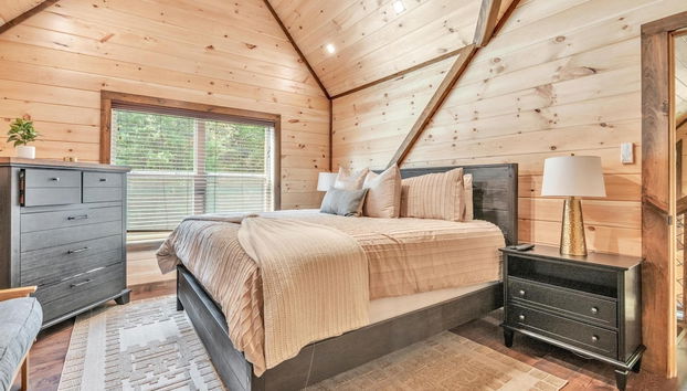 Ern803 - Beary Blue Oasis 2 Bedroom Cabin - Foto 5, Habitación