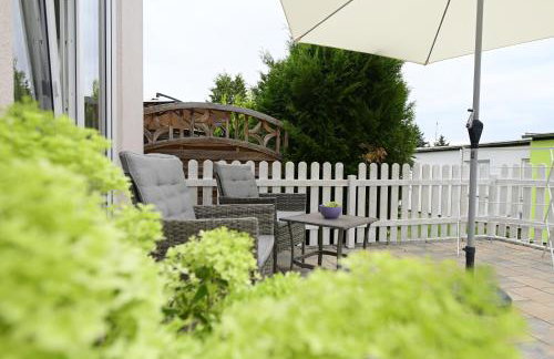Modernes Ferienhäuschen am Zeulenrodaer Meer mit Terrasse, Klimaanlage, 1 SZ, max 3 Gäste - Photo 35