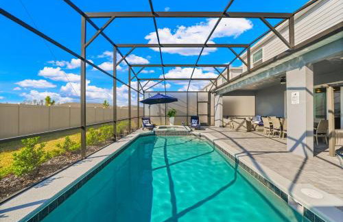 New 10-bedroom Luxury Retreat, Private Pool and Spa, Near Disney and Orlando - Foto 13