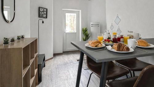 T2 cosy avec terrasse privée à Montluçon - Foto 4