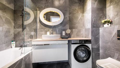 Warsaw Night Apartments Zloty Potok Lotnisko Chopina - Foto 5, Shower