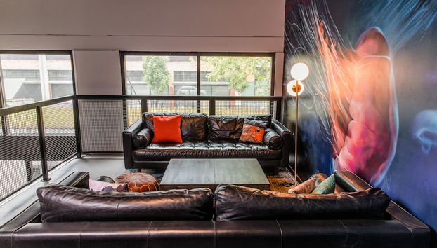 Sitzecke in der Lobby