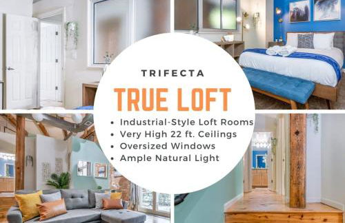 100 Year-Old Historic Brick 2BR Loft & Large Patio & Hammocks & High Ceiling - Foto 13