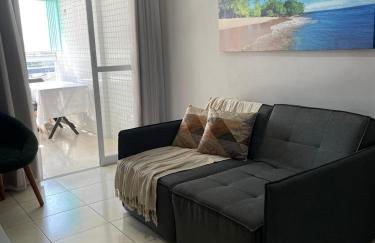 Apto com linda vista para o mar 50m da praia - Foto 3