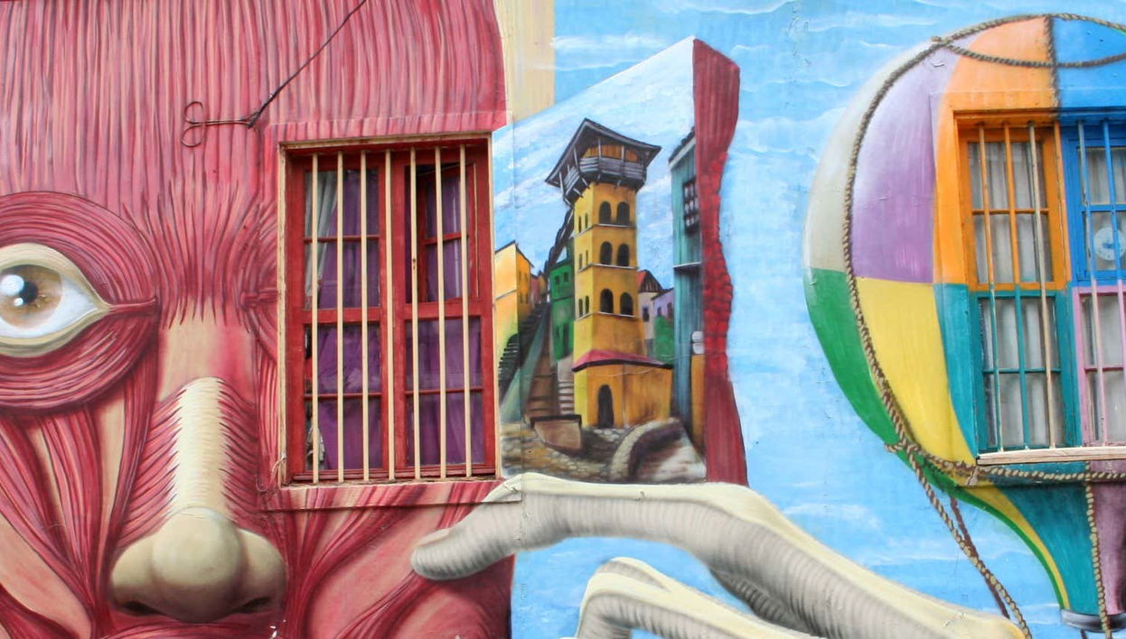 Tour della street art di Valparaíso