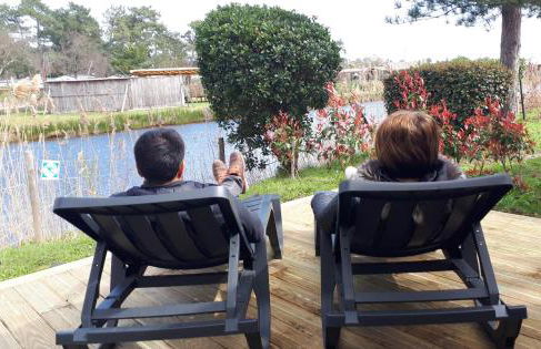 En bord d'eau - charmant Mobil-home climatisé - Cap ferret - Foto 14