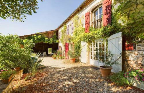 Maison Littré - Piscine chauffée - Au calme entre vignes et forêt - Foto 6