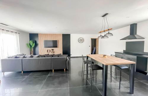 Maison 8 personnes avec piscine et jacuzzi - Foto 19