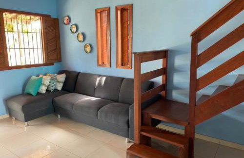 Casa com piscina e um quarto com ar split pé na areia a 50 metros da praia - Foto 15