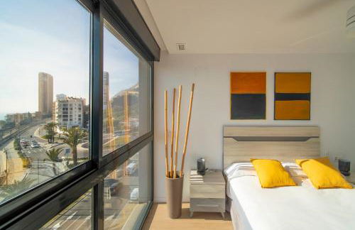 Primera linea de playa con vistas directas al mar-Apartamento premium Albufereta - Photo 17