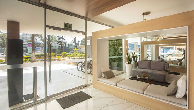 Sitzecke in der Lobby