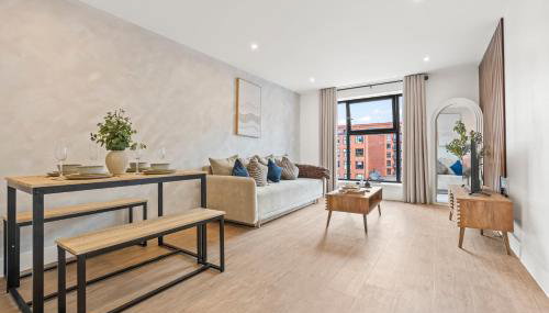 Elite & Elegant 1-Bed City Apartment, Wi-Fi & Netflix, Accommodates 6 - Foto 3