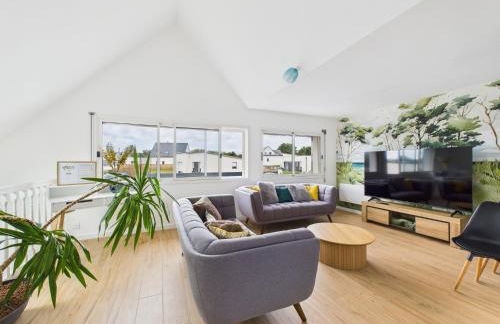 Villa Bel'Odet, appartements modernes au calme, terrasses pour les T2, grand jardin et parking gratuit, à 5 min des plages de Bénodet - Foto 36