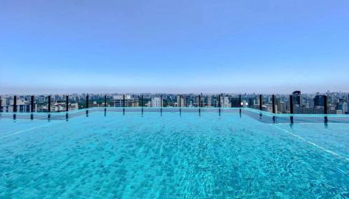 Estúdio Piscina Rooftop, WiFi 1GB, Metrô 600m - Foto 2