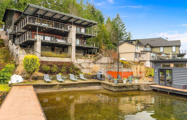 Lakefront Luxury Stunning Views Dock Hot Tub - Foto 51