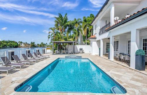 Waterfront Luxury Villa Heated Pool with Afternoon Sun Coral Key - Foto 2