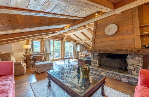 Duplex élégant, 8 pers., cheminée, Val-d'Isère, parking, WiFi - FR-1-694-440 - Foto 1