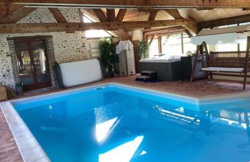 La Fontaine du Perche - Home Cinéma, Sauna, SPA, piscine intérieure chauffée jusqu'à fin novembre - Foto 1