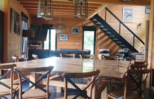 Chalet Bois le Havre du sotrè Gérardmer Sauna panoramique jacuzzi 14 personnes et 1 bébé - Photo 3