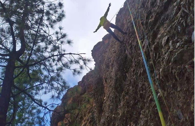 Arrampicata al Roque Nublo al tramonto - Foto 4