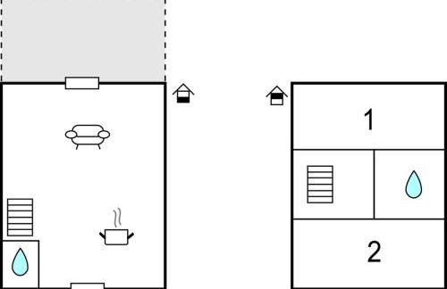 2 Bedroom Cozy Home In Saint-Laurent-De-La-Ca - Foto 31