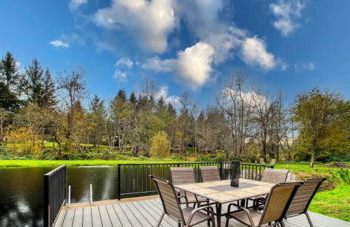 4-Bedroom Chateau in Southern Washington- Luxurious Retreat with Pond & Creek - Foto 26