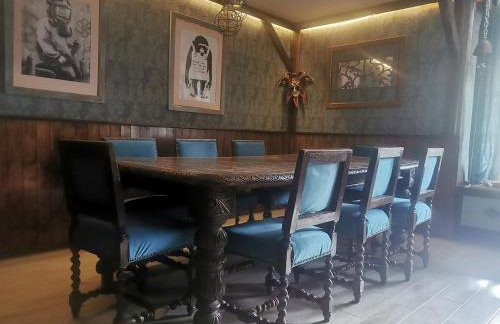 The Old Barn Luksusowa Stodoła z Całorocznym Jacuzzi Kominkiem i Widokiem na Wzgórza i Las dla 8-10 osób na Dolnym Śląsku min 2 noce - Foto 39