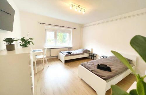 have-a-nice-Stay - Schwarzenbek - Monteursunterkunft - Einzelbetten - gute Anbindung - Bettwäsche - Foto 12