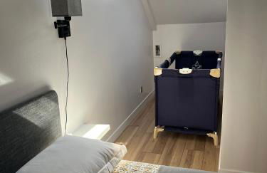 Appartement de la Fontaine à la Tour du Pin hyper centre parking privé - Foto 12