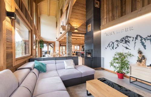 Chalet Familial Le Whymper 5 étoiles SPA Sauna Chatel - Foto 9