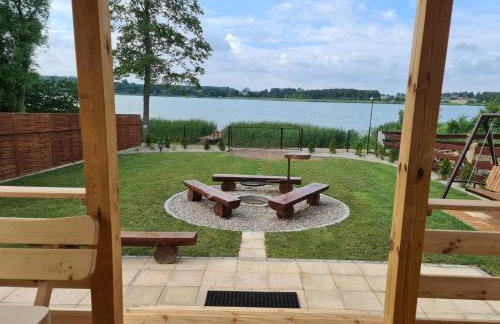 Siedlisko nad jeziorem Skarlińskim 5B, mazury, jezioro, domek, bania - Foto 13