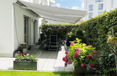 Luxury Wohnung mit Großem Bett und Schlafsofa Luxuriös Ausgestattet mit schöne Terrasse und Garten! - Foto 15